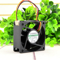 1pcs SUNON KDE1206PTV1 6025 6cm DC 12V 1.7W 3pin Speed Cooling Fan