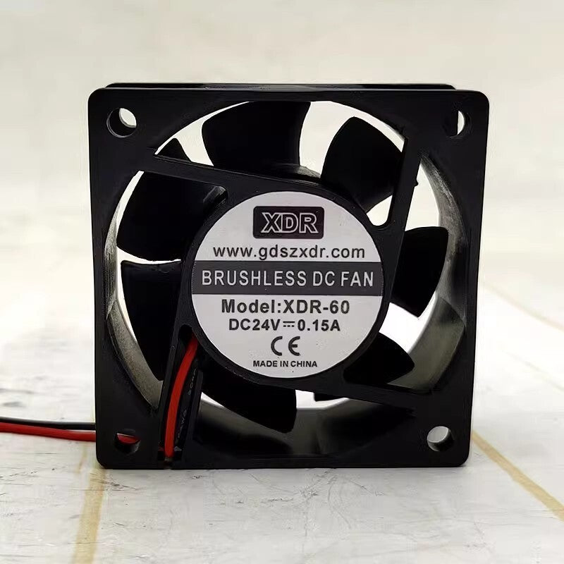 XDR XDR-60 DC24V 0.15A 6cm 6025 Inverter Cooling Fan