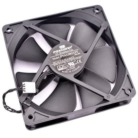 PVA120G12T 12cm 12025 120mm fan 120x120x25mm DC12V 0.50A 4 lines CPU cooling fan