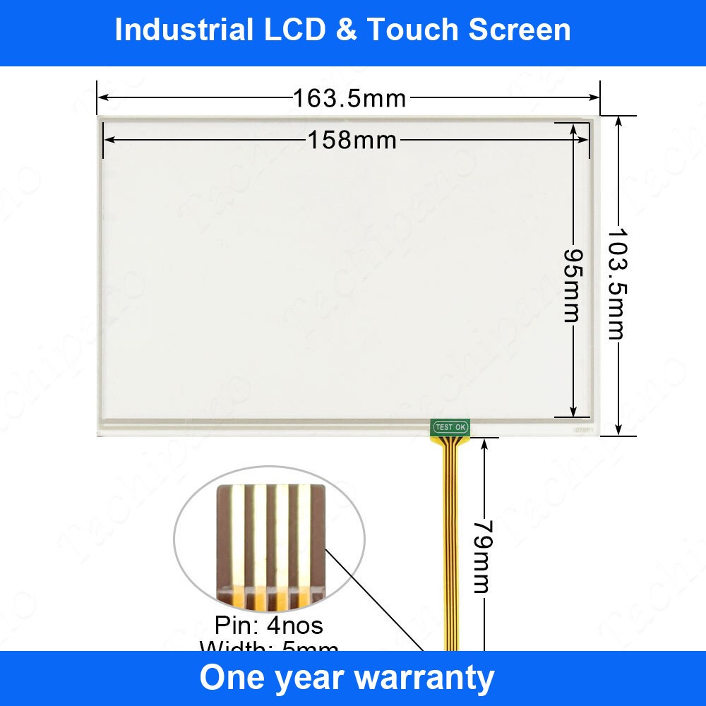 Touch Panel for WECON LEVI777A LEVI700A LEVI700 LEVI700LA 7inch Touch Glass