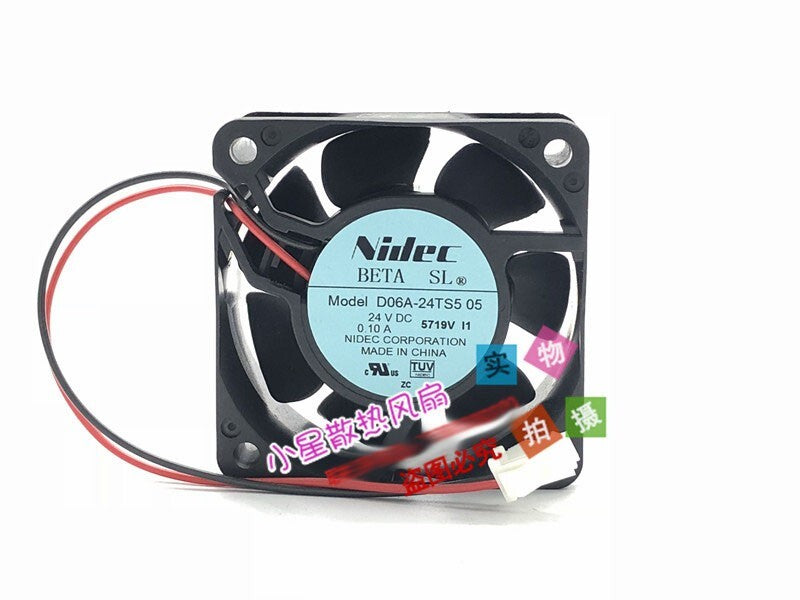 NIDEC 6CM D06A-24TS5 05 24V 0.10A Inverter Cooling Fan