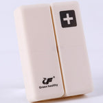 Foldable 7 Days Pill Case A Week Pill Box Tablet Storage Case Container