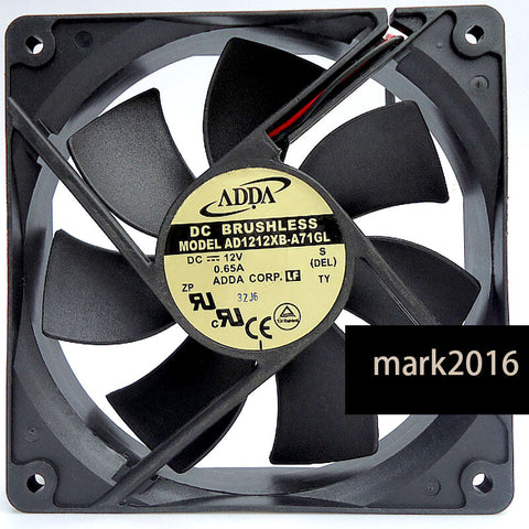 ADDA AD1212XB-A71GL 12cm DC 12V 0.65A 120X120X25mm Cooling Fan