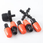360 Degree Rotating Water Sprinkler Automatic Watering 5 Nozzles Garden Pipe