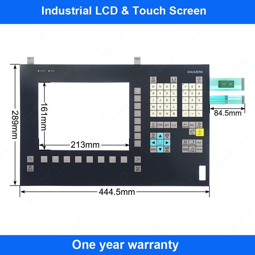 6FC5203-0AF04-0AA0 Membrane Keyboard for 6FC5 203-0AF04-0AA0 OP010 Keypad Switch