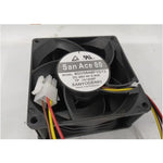 1pcs 9GV0848P1G13 80*38mm 48V 0.84A 4-wire Cooling Fan Free Shipping