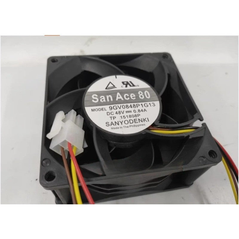 1pcs 9GV0848P1G13 80*38mm 48V 0.84A 4-wire Cooling Fan Free Shipping
