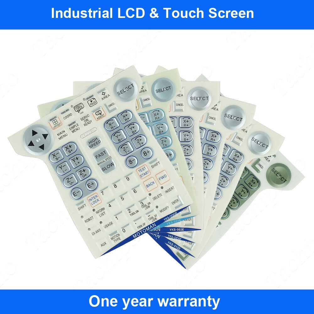 Protective Film for Yaskawa DX100 JZRCR-YPP11-1 Robot Teach Pendant Membrane