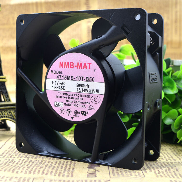 1pcs NMB 4715MS-10T-B50 AC 110V 100V 12038 15W 12CM
