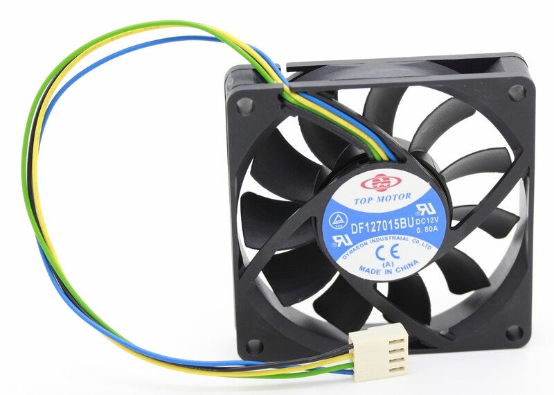 DF127015BU Pwm Cooling Fan 70mm For Top Motor 12V 0.8A 7CM Double Ball Fans