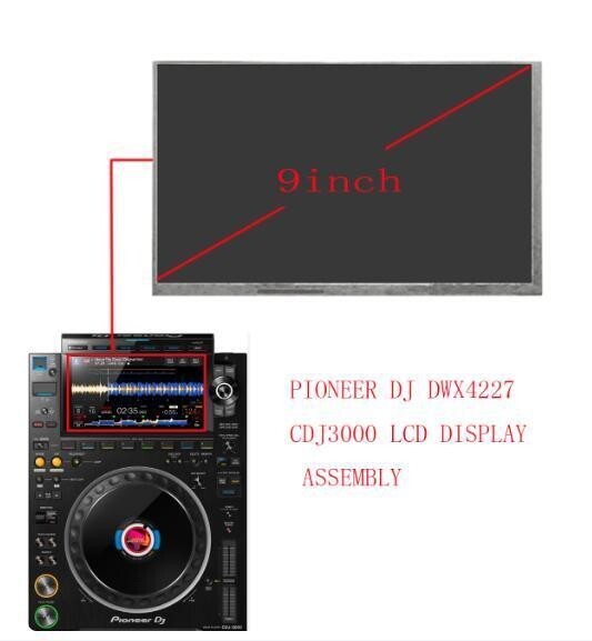 Original LCD (no touch glass) Fit For Pioneer DJ CDJ-3000 Display screen Repair