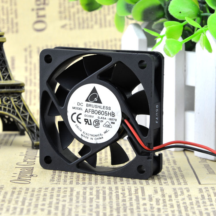 1pc Delta 6015 AFB0605HB 5V 0.45A 6CM 2pin
