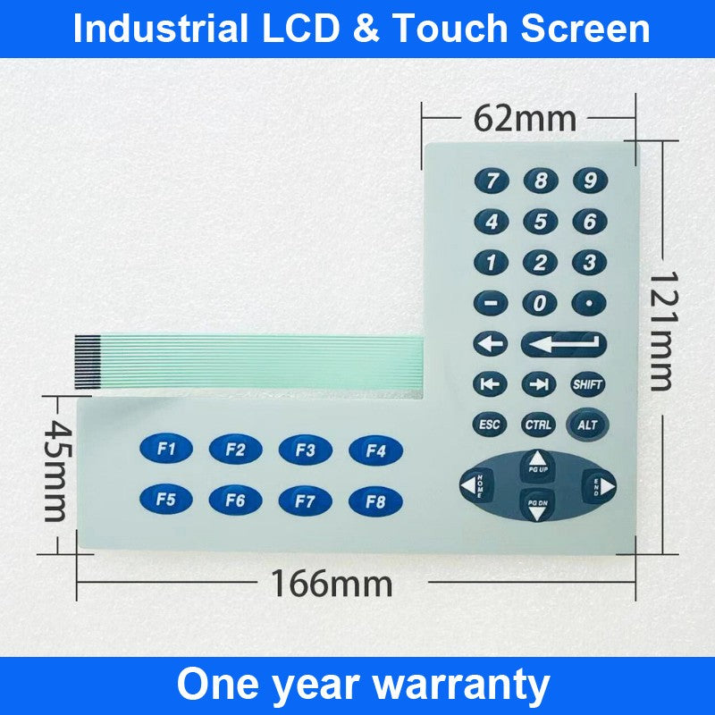 Membrane Keypad Keyboard Button PanelView Plus 400 2711P-B4C5A8 2711P-B4C5D8