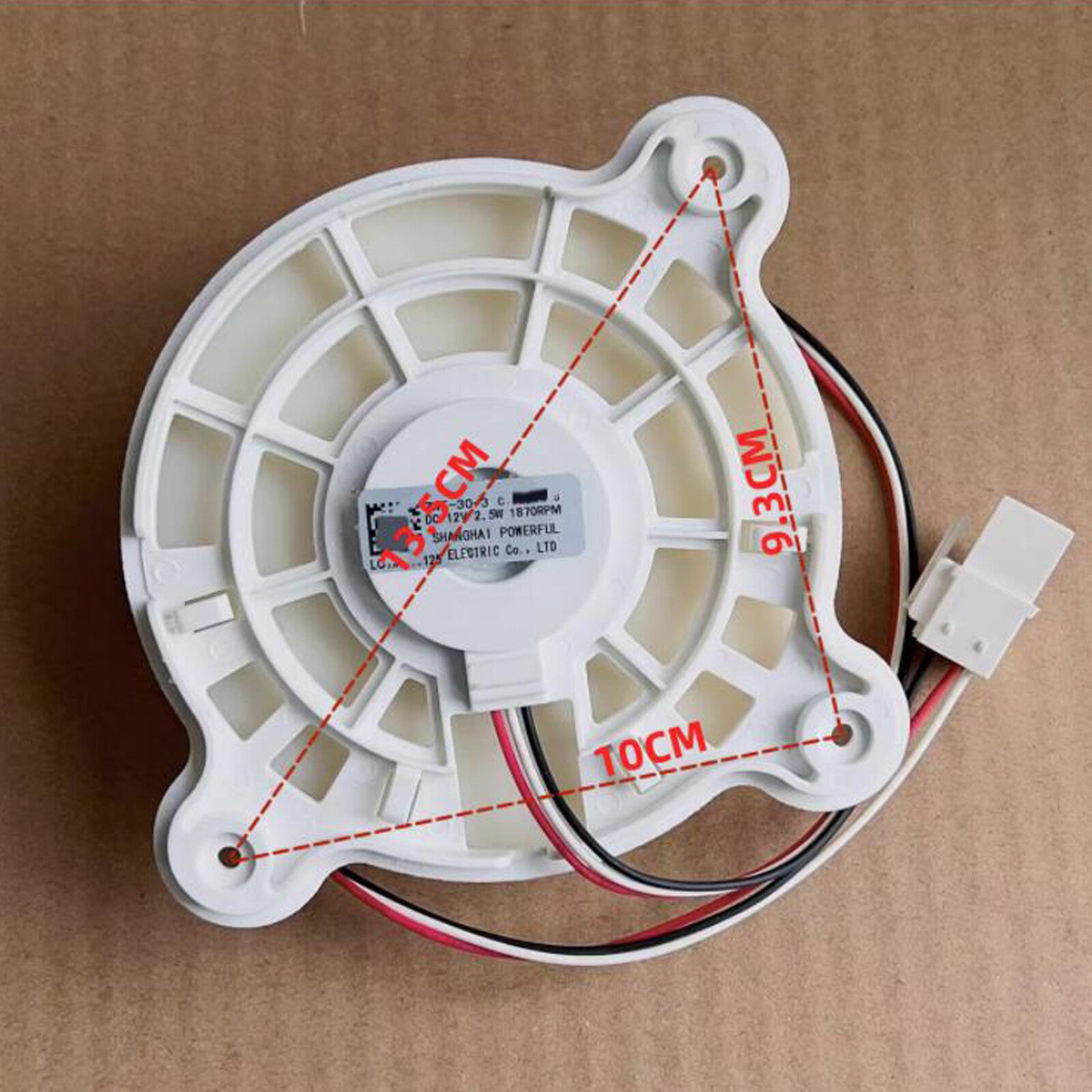 For Samsung Refrigerator RS62K6130S8/SC Refrigeration Fan ARES2120RA Motor 1 PCS