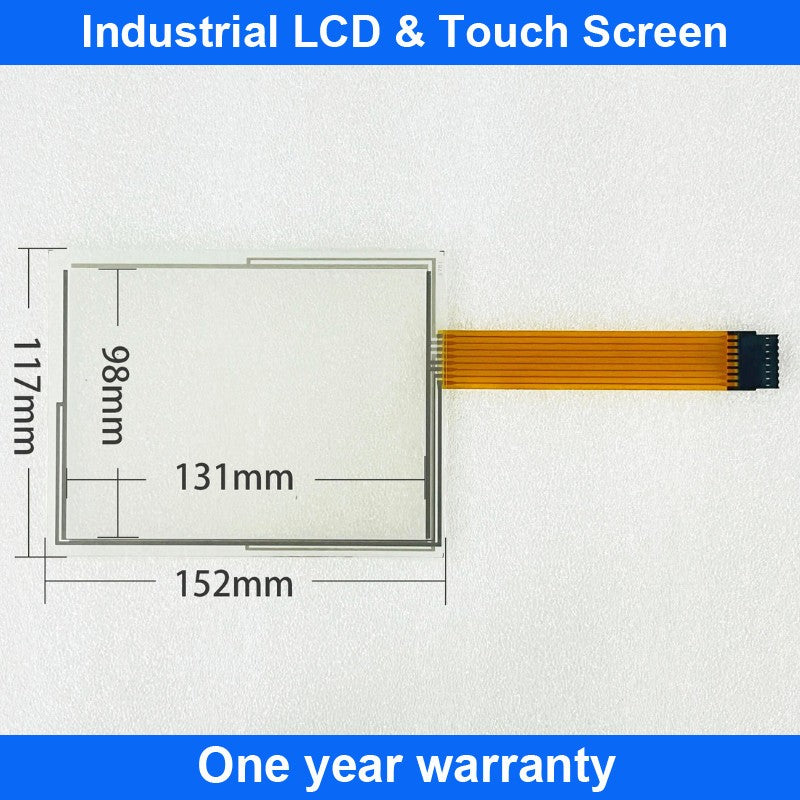 TouchScreen Panel Glass Digitizer PanelView Plus 700 2711P-T7C6B2 2711P-T7C6B1