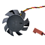 DELTA ASB0412VHA 12v 0.16A Graphics card cooling fan 3Pin For Dell 360 2320