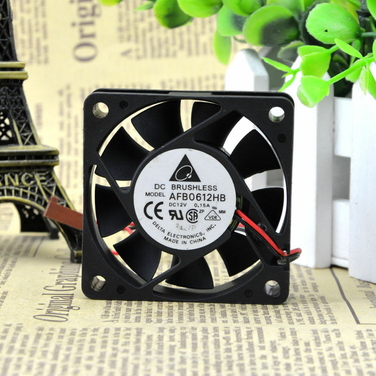 1PCS AFB0612HB fan 12V 0.15A 2pin 60*60*15mm