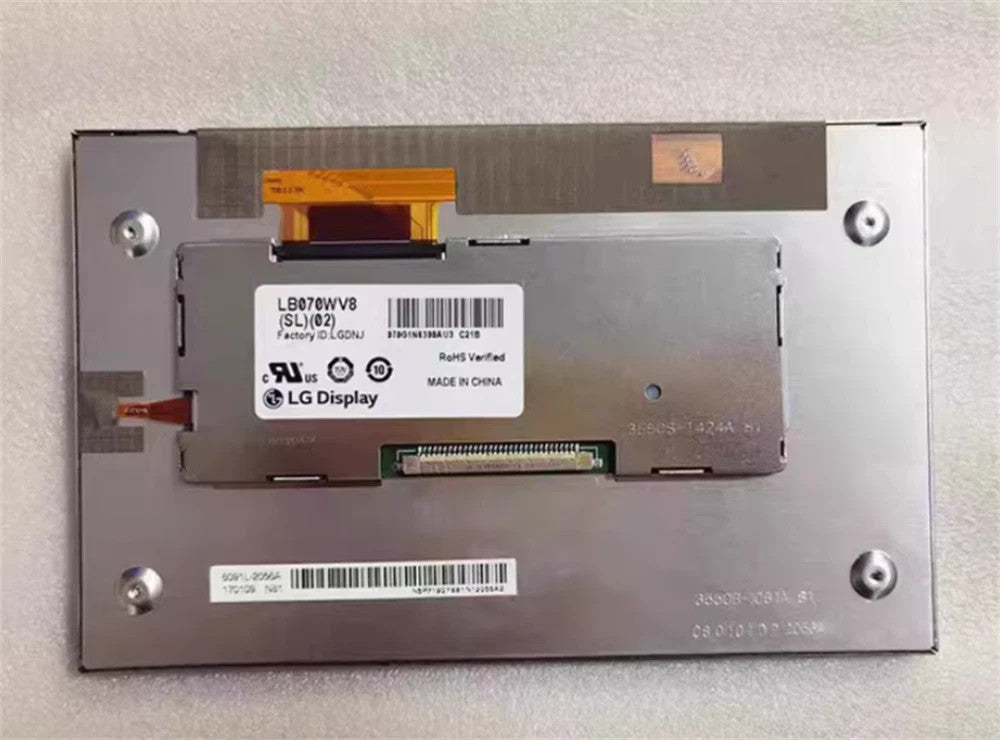LCD Display Panel for 6AV2 124-6GJ00-0AX0 6AV2124-6GJ00-0AX0 LCD LB070WV8 SL02