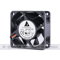 For DELTA AFC0612D 60mm fan 6025 60x60x25mm 12V 0.60A 4-wire 4Pin cooling fan