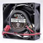 AT6025L-12FH2B-WD1 6cm 6025 DC12V 560mA 2 lines double ball cooling fan