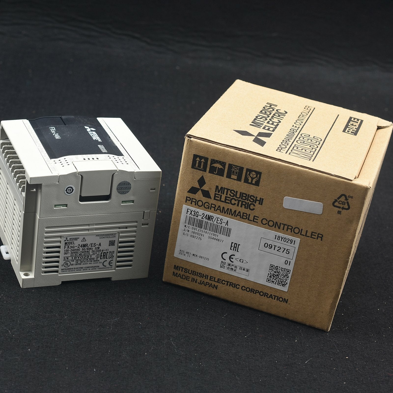 1PCS Mitsubishi FX3G-24MR/ES-A FX3G24MR/ES-A Module PLC New Expedited Shipping