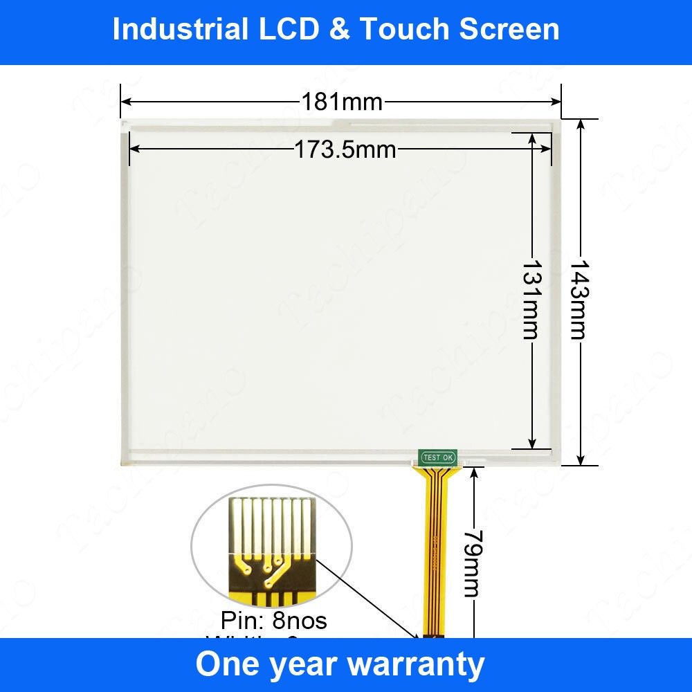 iXP50-TTA/DC iXP50-TTA/AC Touch Screen Panel Glass for iXP50-TTA/DC iXP50-TTA/AC
