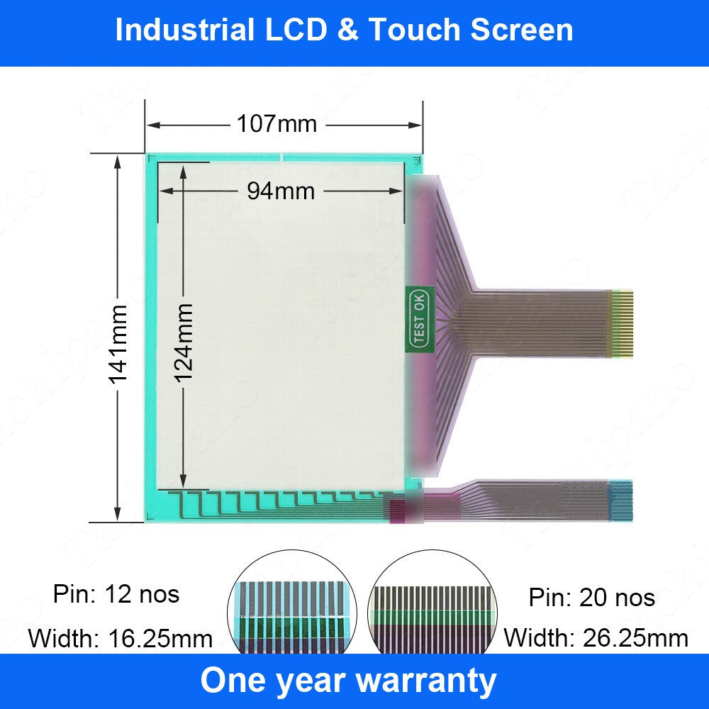 Touch Screen for GT/Gunze USP 4.484.038 G-15 G.T/Gunze U.S.P.4.484.038 G15