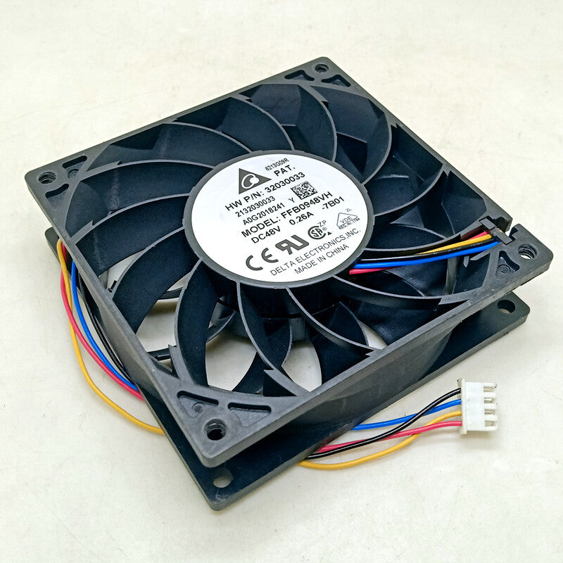 92mm 48V For Delta FFB0948VH 9225 0.26A 92mm Dual Ball Bearing PWM Cooling Fan