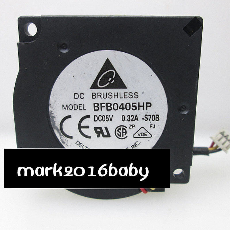 DELTA 3507 BFB0405HP 3.5CM 5V 3 Wire Miniature notebook fan turbo blower