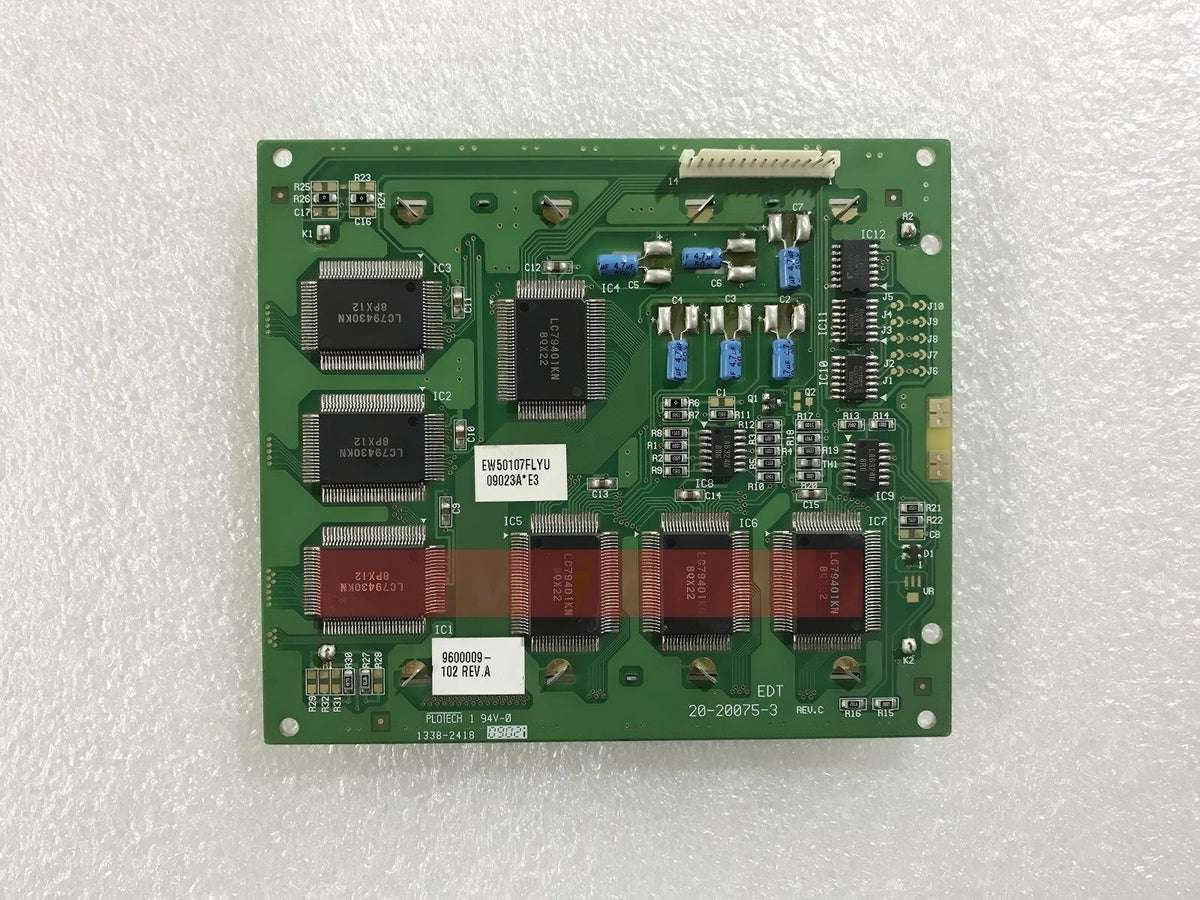 EW50107FLYU EDT LCD Screen Fit for Kronos 4500 Clock Replacement Display panel