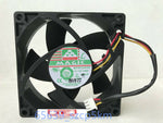 MAGIC MGT8012UB-R25 DC12V 0.66A 80x80x25mm 8025 8CM 3-Pin Cooling Fan