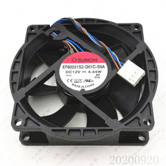 EF80251S2-Q01C-S9A for SUNON 8025 12V 4.44W 8CM Chassis CPU Cooling Fan