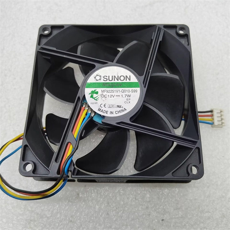 SUNON MF92251V1-Q010-S99 DC12V 1.7W 4-Wire Cooling Fan