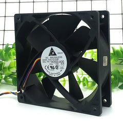 Delta AUC1212DE DC 12V YK550-A00 1.00A 12038 12cm 4-line server cooling fan