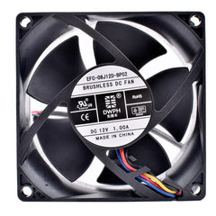 DWPH EFC-08J12D-BP02 80x80x32mm DC12V 1.00A power switch server 4pin cooling fan