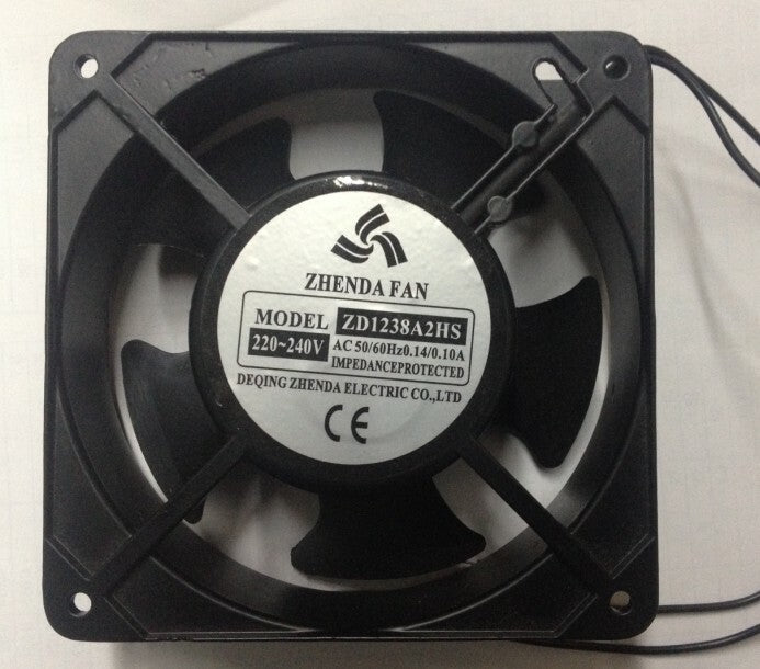 ZD1238A2HS AC 220V/240V 0.14A/0.1A 120*120*38mm 12038 12CM Cooling Fan