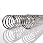 2pcs 304 Stainless Steel Long Spring Compression Spring 0.3-0.6mm Dia 305mm