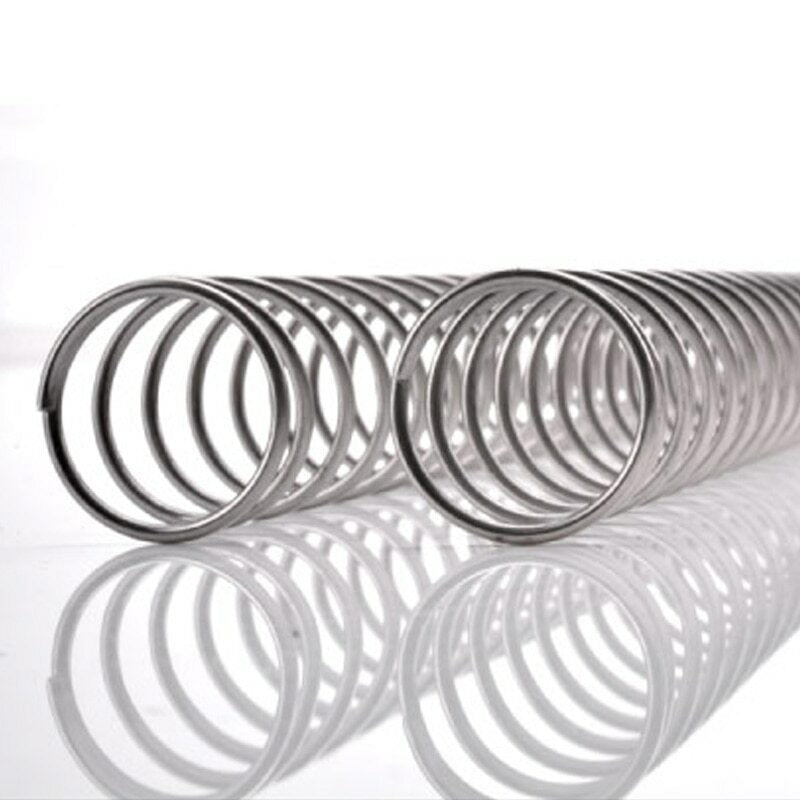 2pcs 304 Stainless Steel Long Spring Compression Spring 0.3-0.6mm Dia 305mm