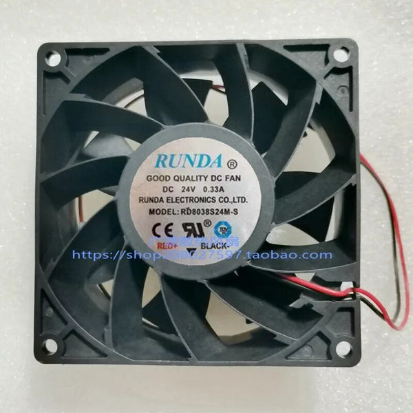 RD8038S24M-S 24V 0.33A 8CM 8038 electric welding machine cooling fan