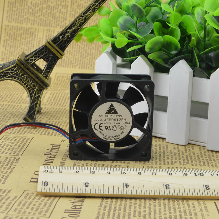 Universal Fan AFB0612EH 60×60×25mm DC12V 0.48A 3pin CPU Computer Cooling Fan