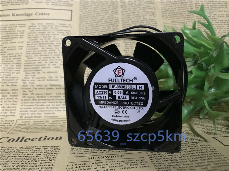 FULLTECH UF-083823BL H 230V 0.08A13/11W 8038 2-wire Quiet AC Axial Flow Fan