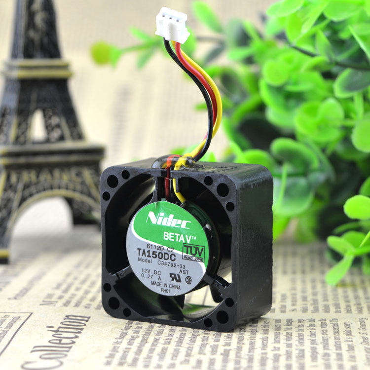 1pc Nidec TA150DC C34792-33 fan 4020 12V 0.27A 3pin