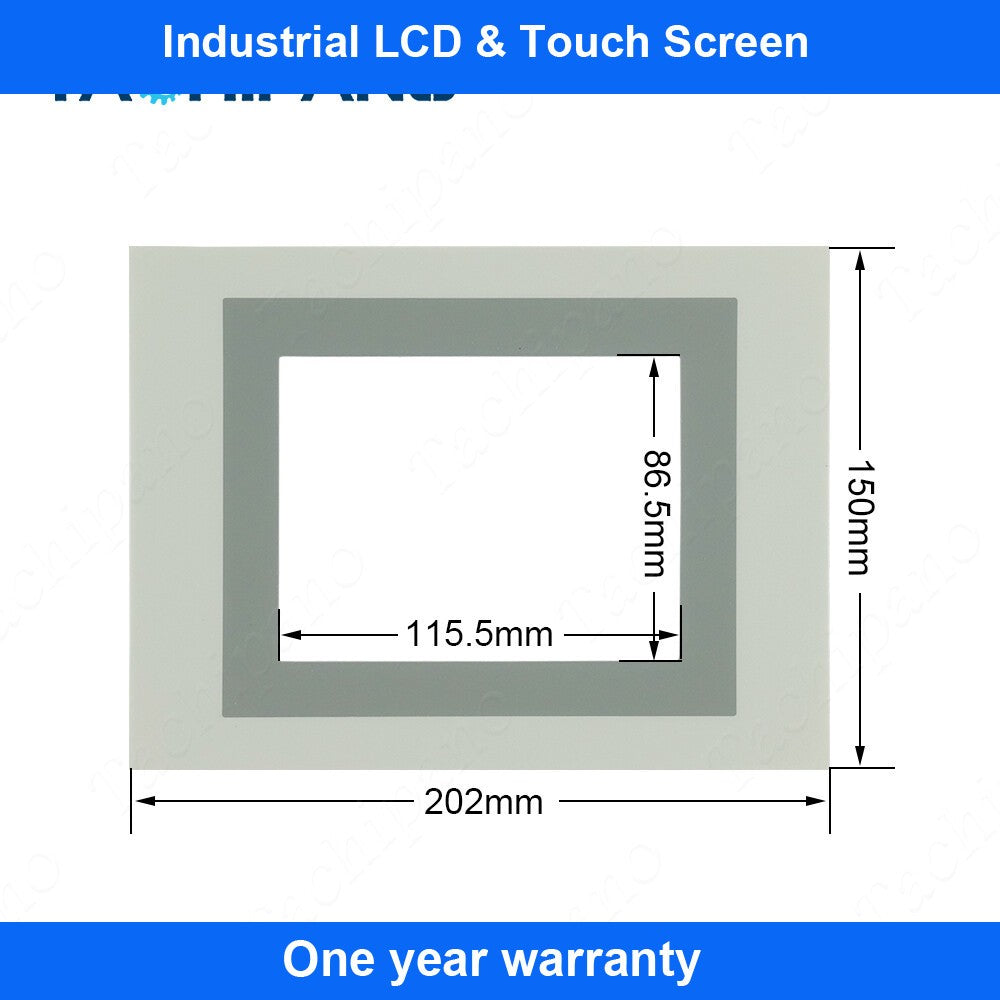 VT505W00000N Touch Screen Panel for ESA VT505W00000N with Protective Film