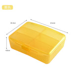 Medicine Pill Box 6 large Grids Pills Box for Vitamin/ capsule pill case