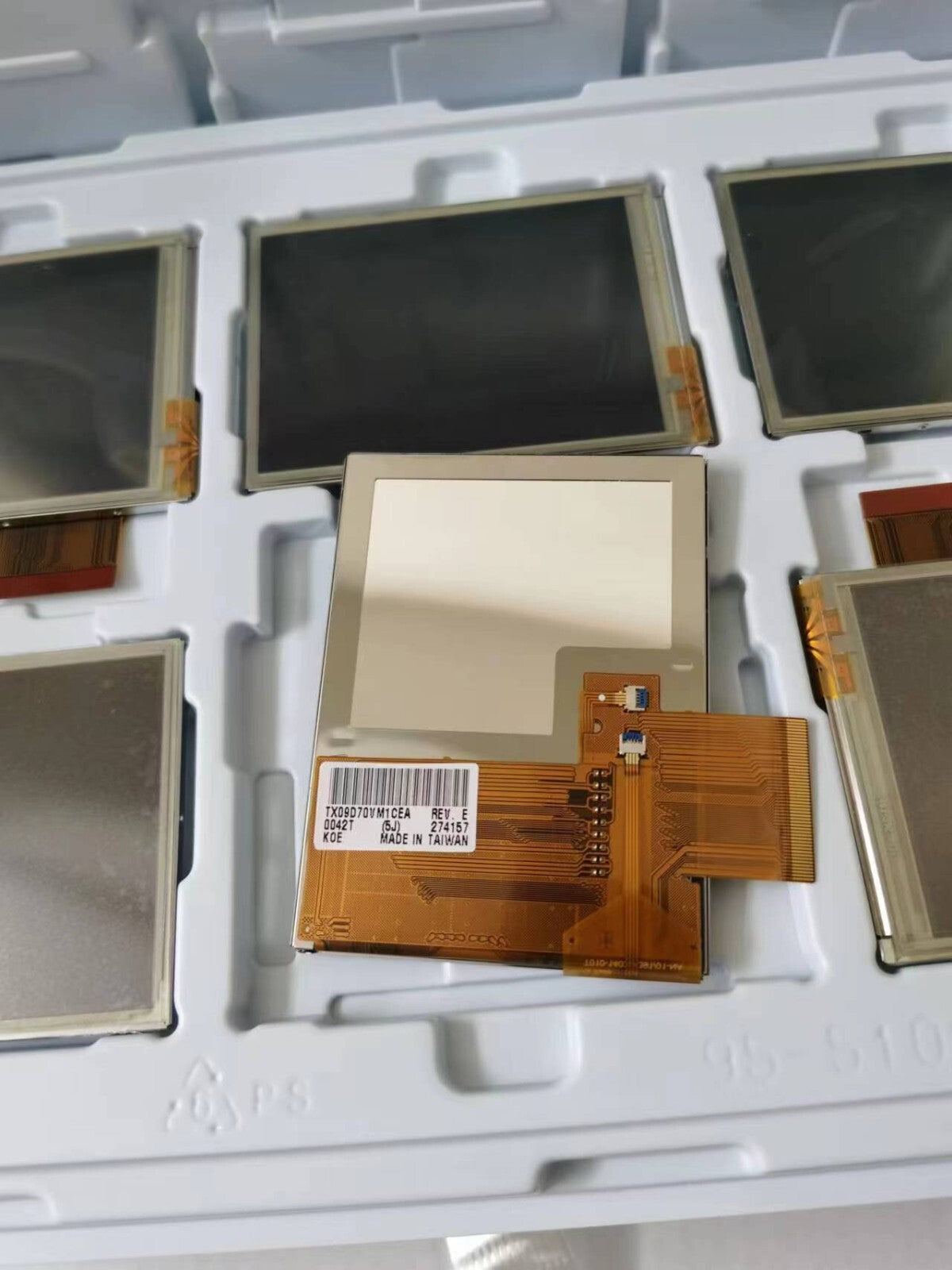 Original 3.5 Inch TX09D70VM1CEA With Touch LCD Display Screen Panel