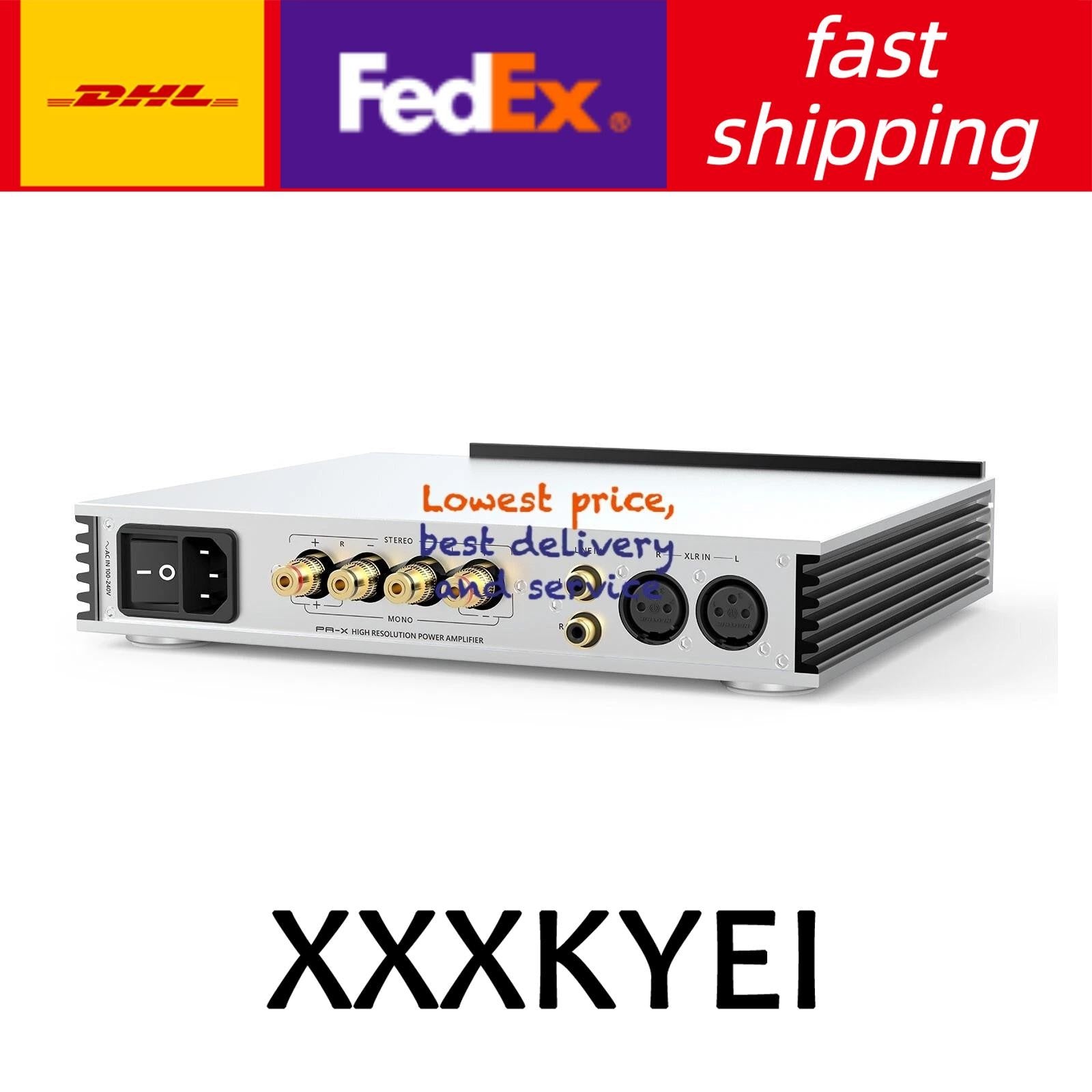 SMSL PA-X GALLIUM NITRIDE 250Wx2 Audio Amplifier Passive Digital Power Amp tp23