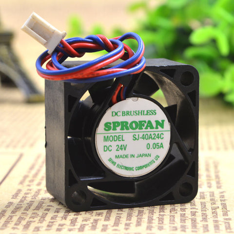 SPROFAN SJ-40A24C 24V 0.05A 40 * 40 * 20mm 4 CM 2 of cooling fan