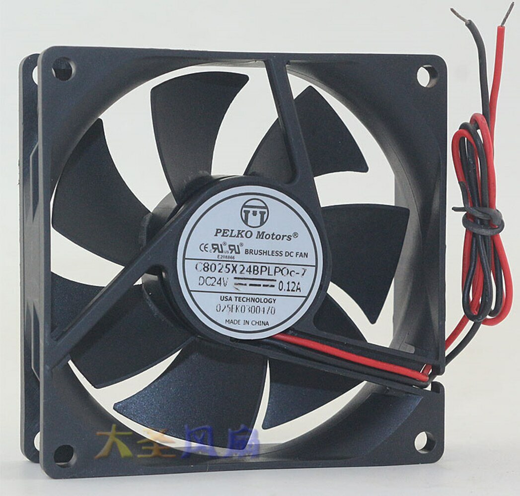 C8025X24BPLPOc-7 Pelko motors c8025x24bplpoc-7 fan 80*80*25mm inverter fan