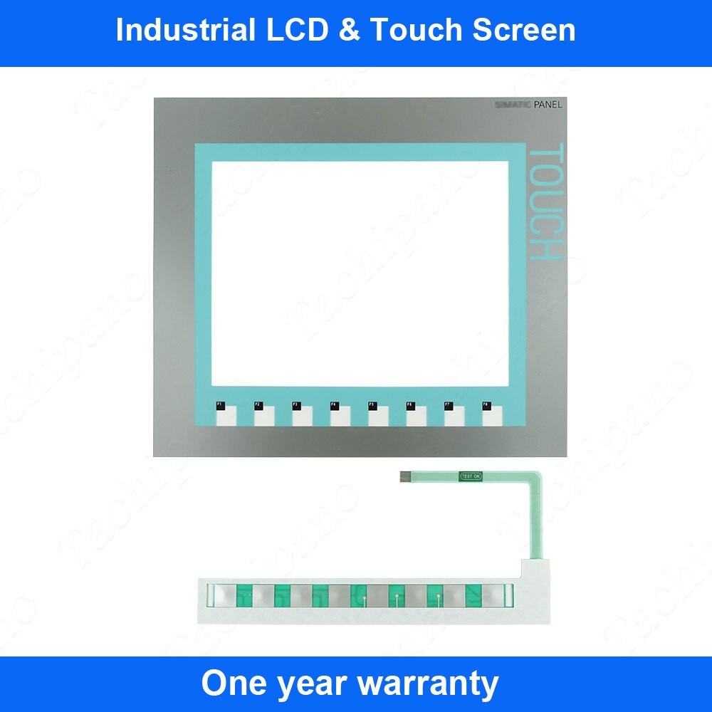 6AV6647-0AE11-3AX0 Touch Screen for 6AV6 647-0AE11-3AX0 KTP1000 with Keypad