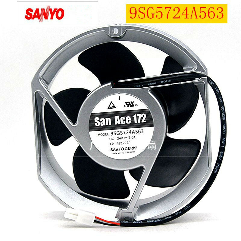 1PC SANYO 9SG5724A563 24V 17251 cooling fan Good quality